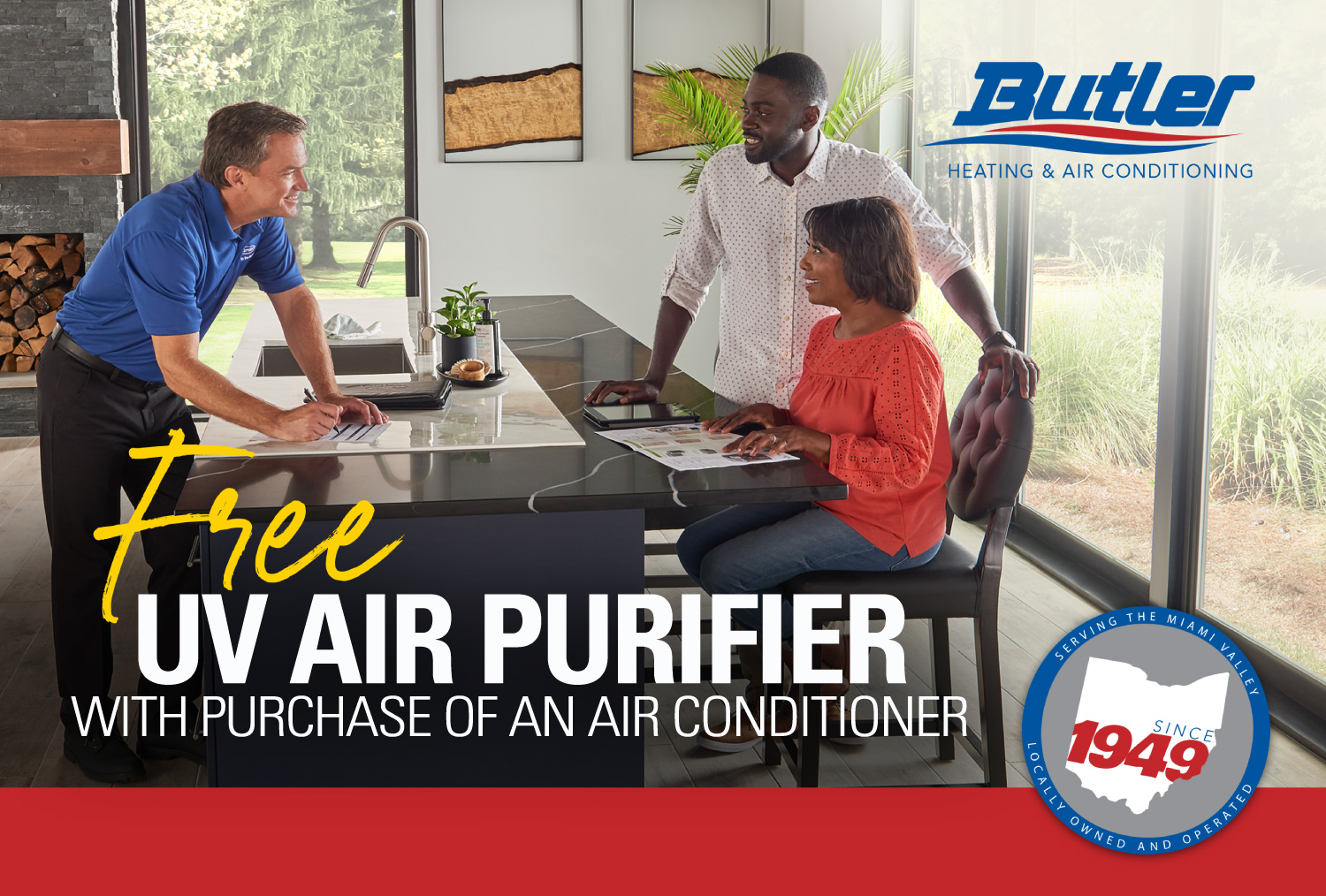 FREE UV Air Purifier - Butler Heating and Air Conditioning