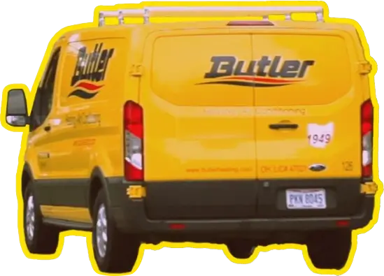 Butler Heating, Air Conditioning & Plumbing Truck, hvac company